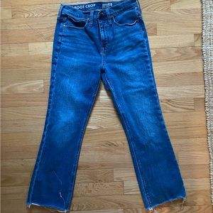 JCrew Demi Boot Crop Jean
